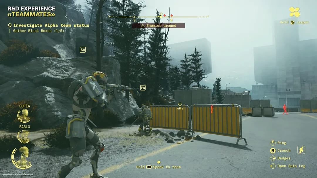 Foto ze hry Teammates